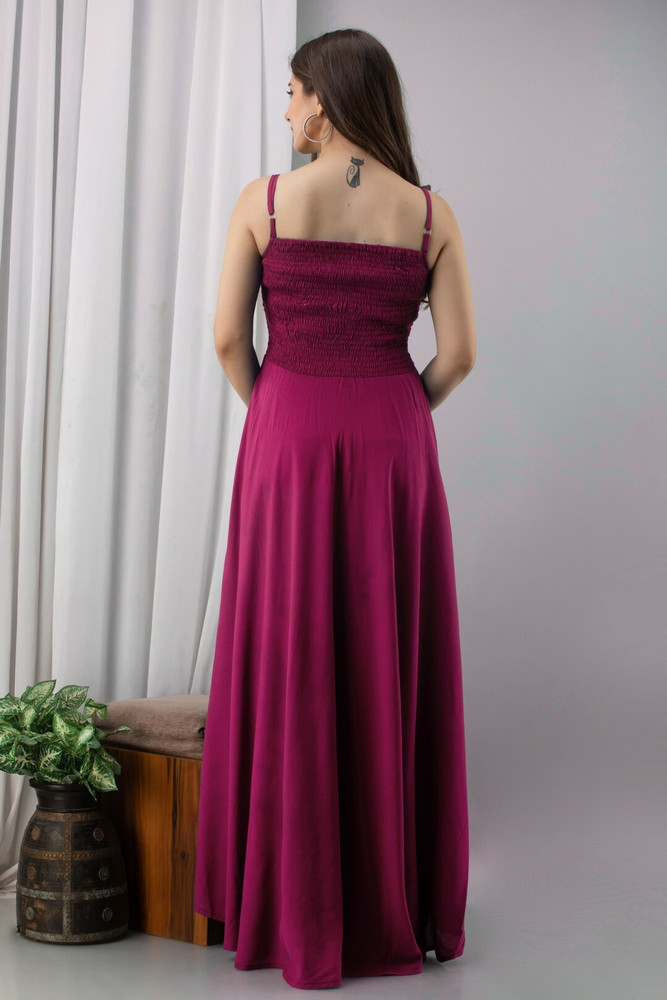 Latta Kapda Flared A line Gown Price in India Buy Latta Kapda Flared A line Gown online at Flipkart