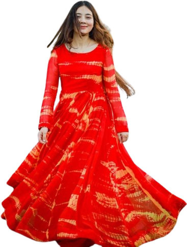 Trupti Fashion Flared A line Gown Price in India Buy Trupti