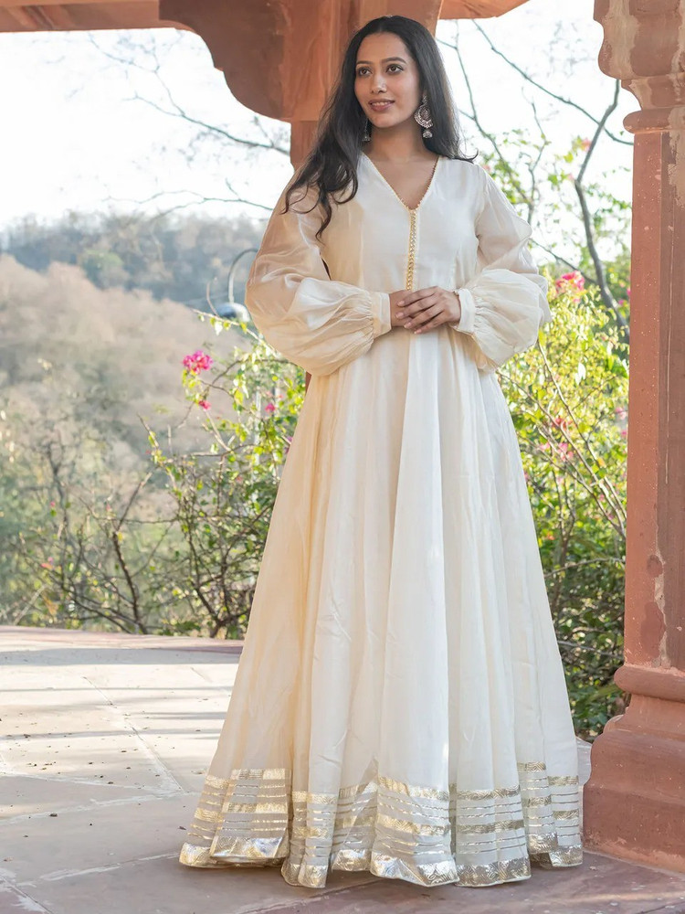 Gaun dress 2025 with dupatta