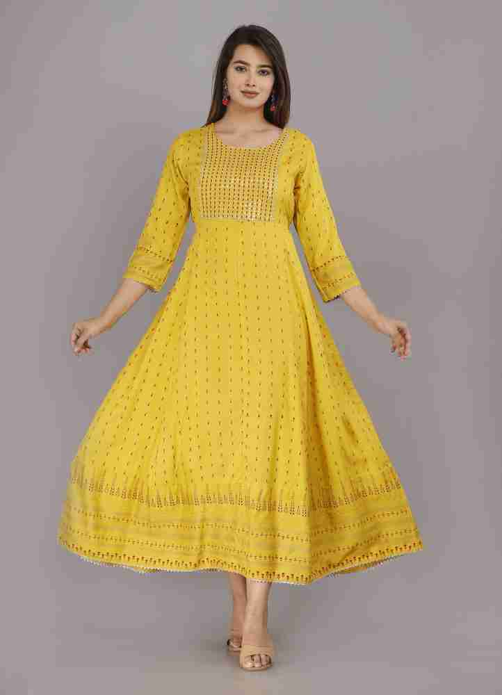 Short anarkali outlet dresses flipkart