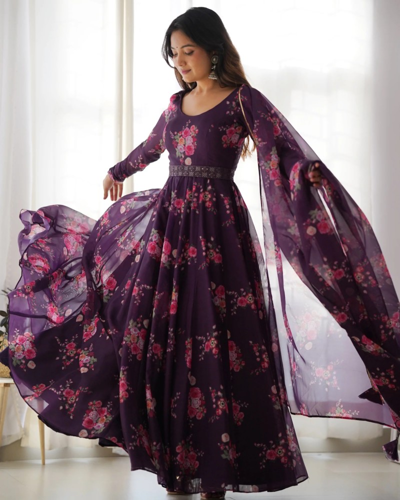 sabhyatafashion Anarkali Gown Price in India Buy sabhyatafashion Anarkali Gown online at Flipkart