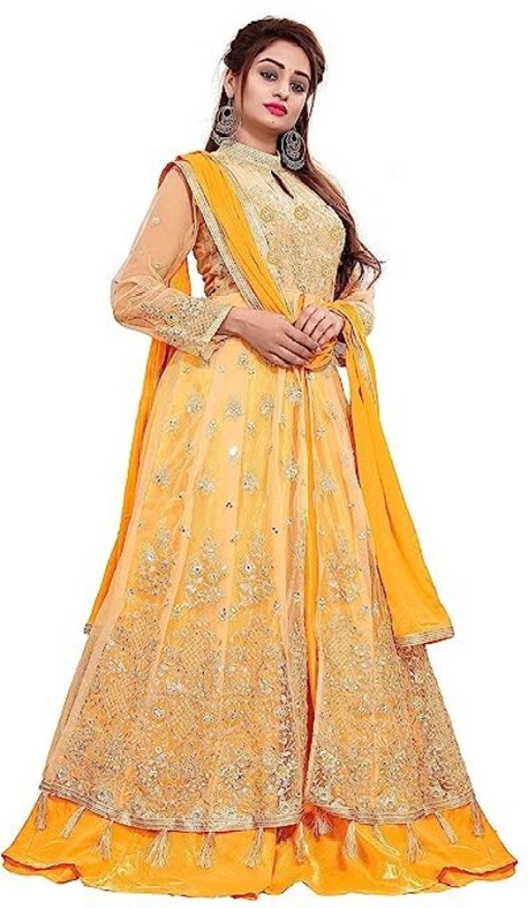 RUDRAPRAYAG Anarkali Gown Price in India - Buy RUDRAPRAYAG