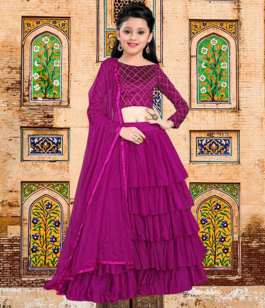 Lehenga choli online top for 5 year girl