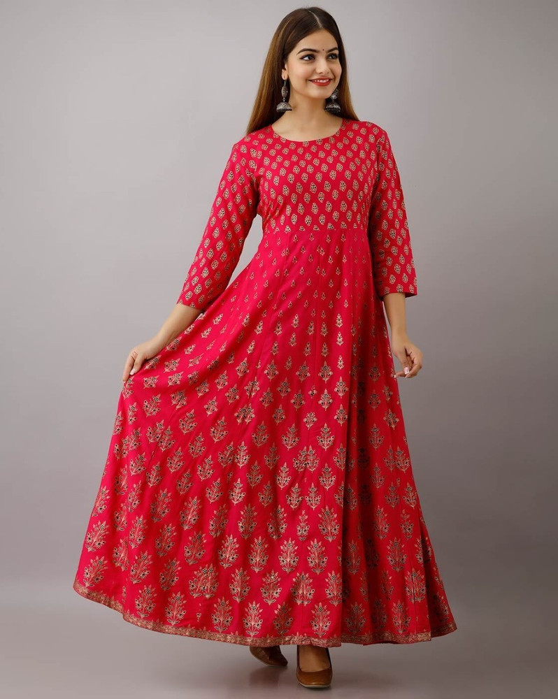 Flipkart discount gown kurti