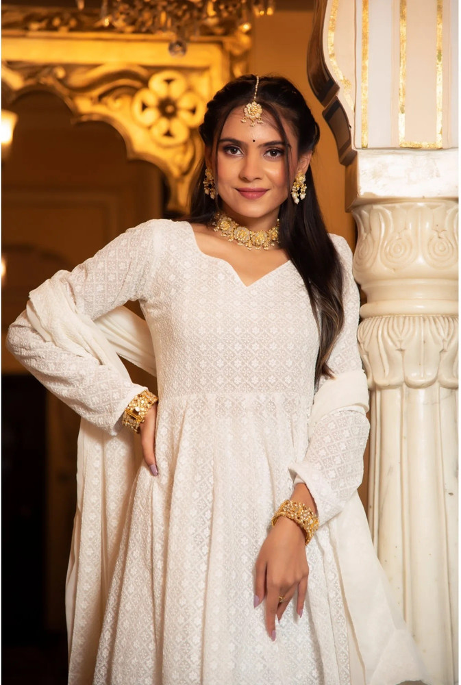 Kedar Fab Anarkali Gown Price in India - Buy Kedar Fab Anarkali Gown online  at Flipkart.com