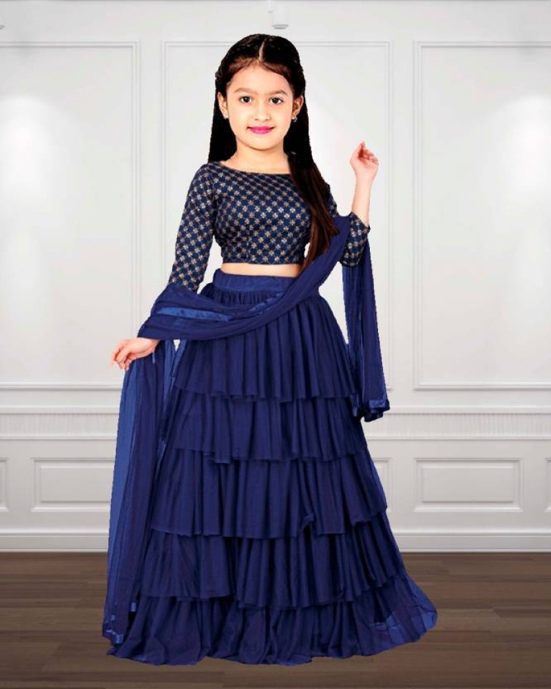 Flipkart clearance ruffle lehenga