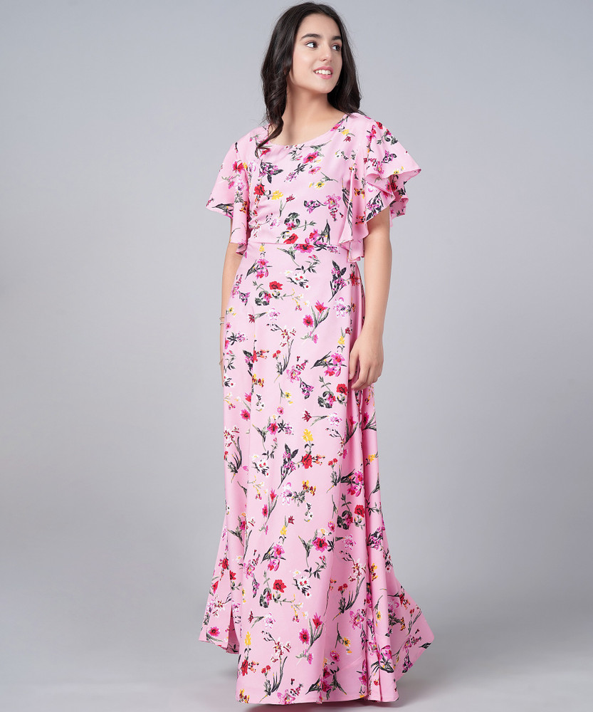 Designer gown in flipkart deals