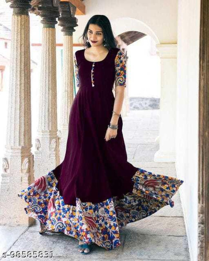 Flipkart online outlet shopping long frocks