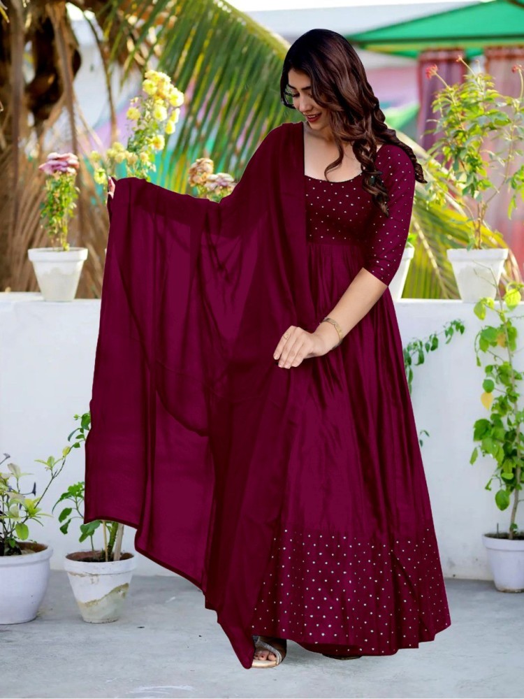 Flipkart anarkali clearance dress