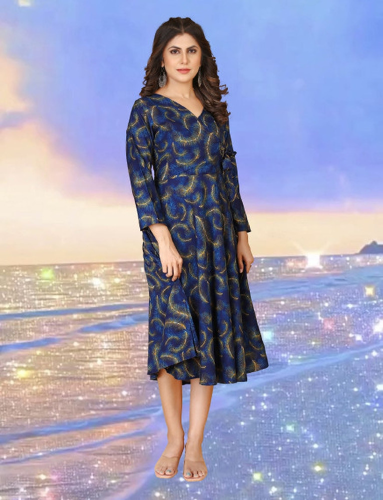 BEST DESIGNER Women Ethnic Dress Dark Blue Yellow Dress Buy BEST DESIGNER Women Ethnic Dress Dark Blue Yellow Dress Online at Best Prices in India Flipkart
