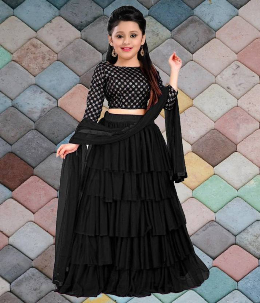 Party wear lehenga on sale flipkart