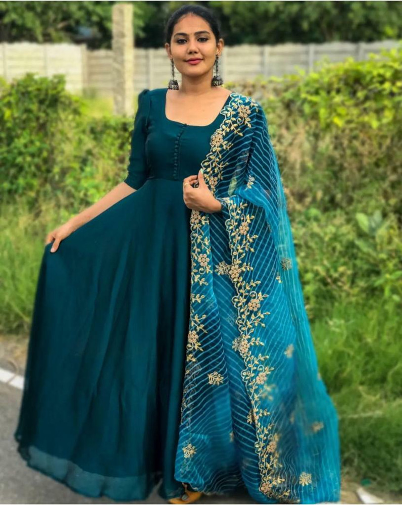 Flipkart long frock churidar hotsell