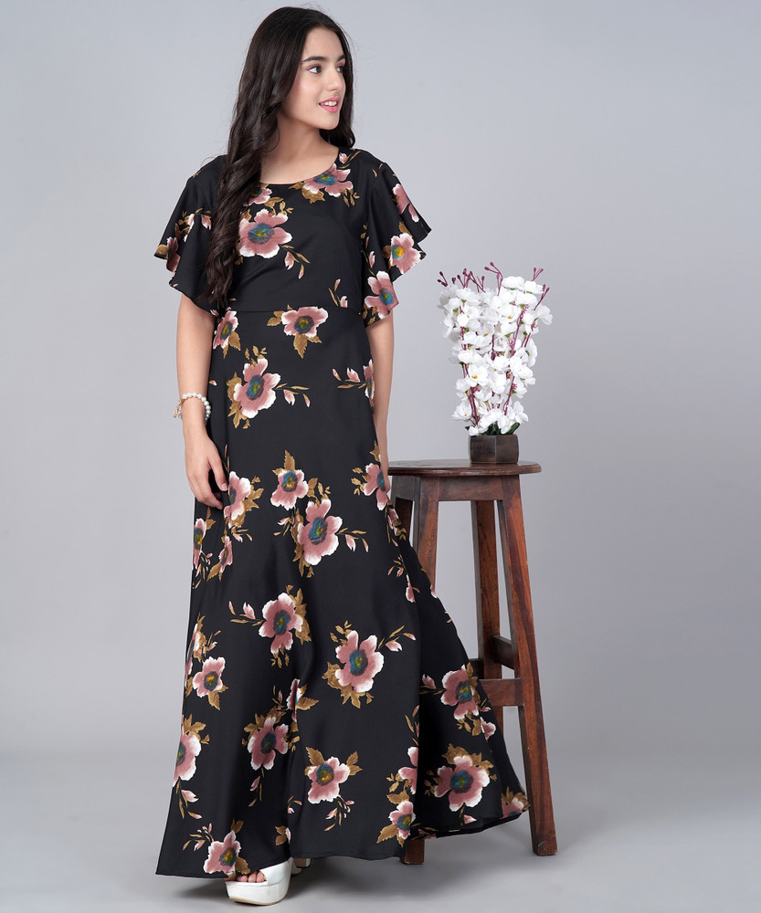 Designer gown in flipkart on sale
