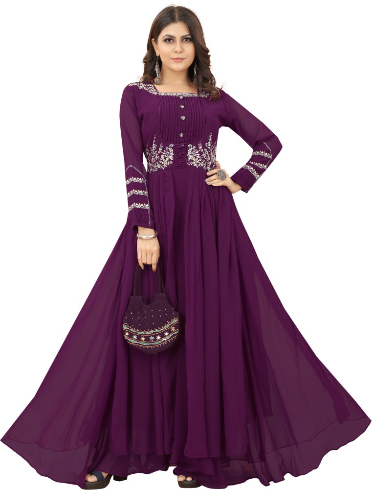 Neelkanthvarni fashion Anarkali Gown Price in India Buy Neelkanthvarni fashion Anarkali Gown online at Flipkart