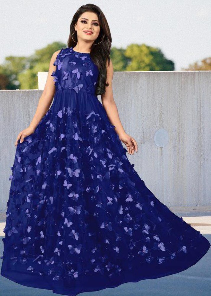 SARTHI FASHION HUB Flared A line Gown Price in India Buy SARTHI