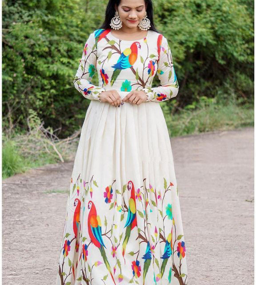 Short anarkali dresses flipkart on sale