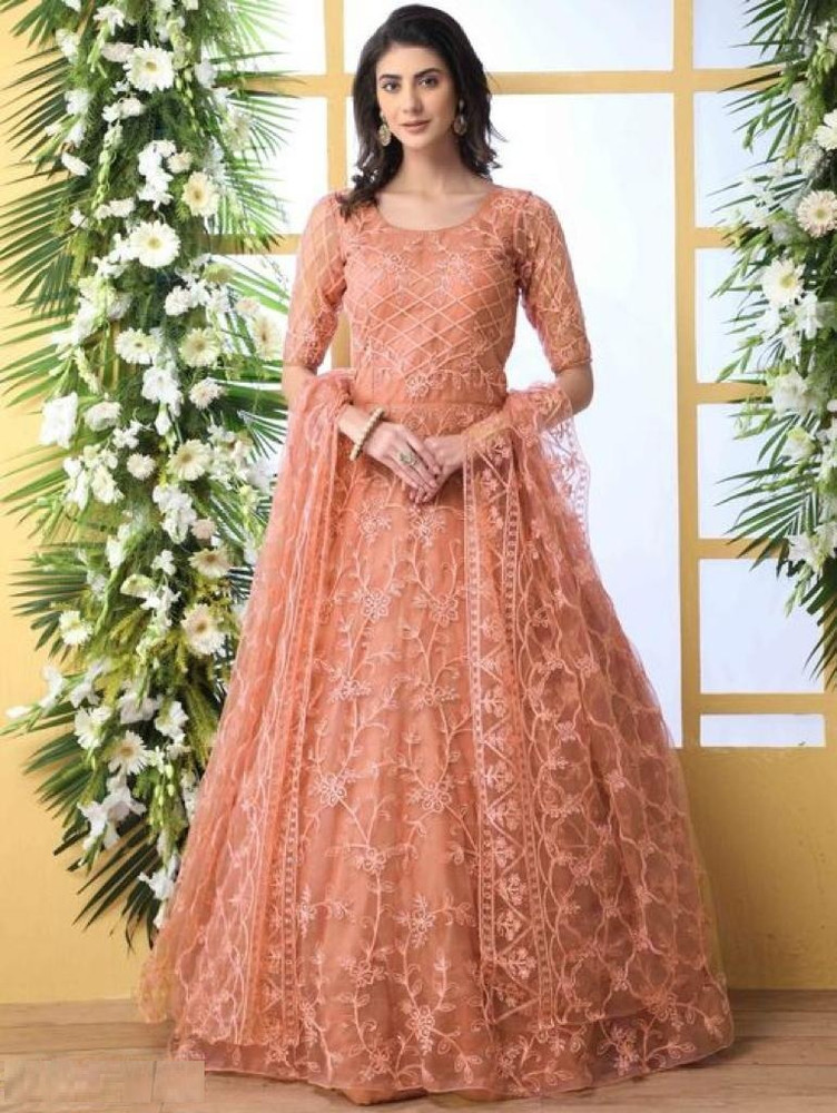 Party wear gowns hot sale flipkart with price
