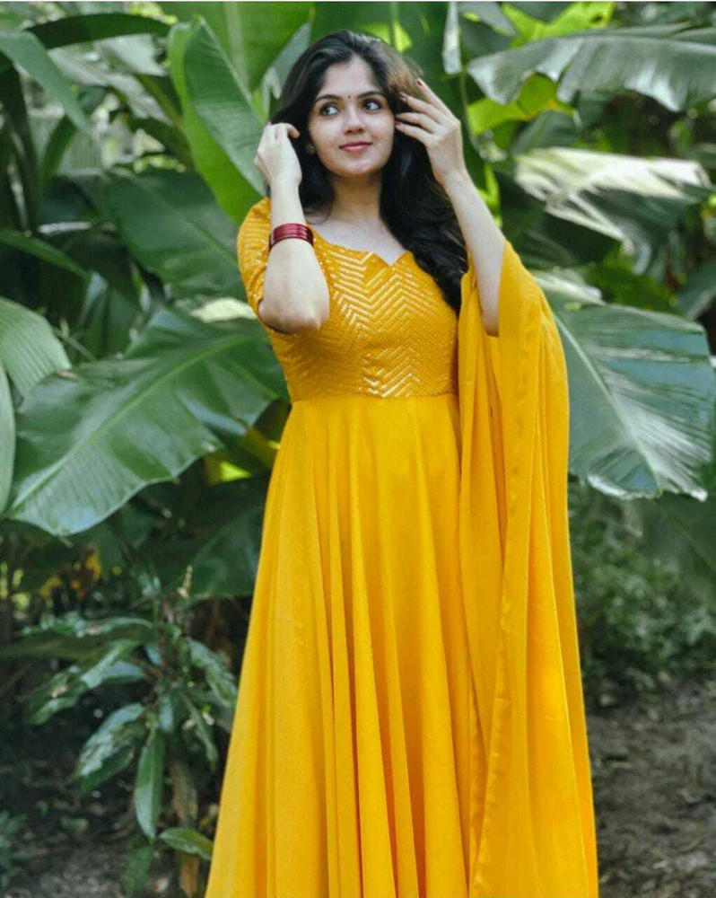 first choice creation Anarkali Gown Price in India Buy first choice creation Anarkali Gown online at Flipkart