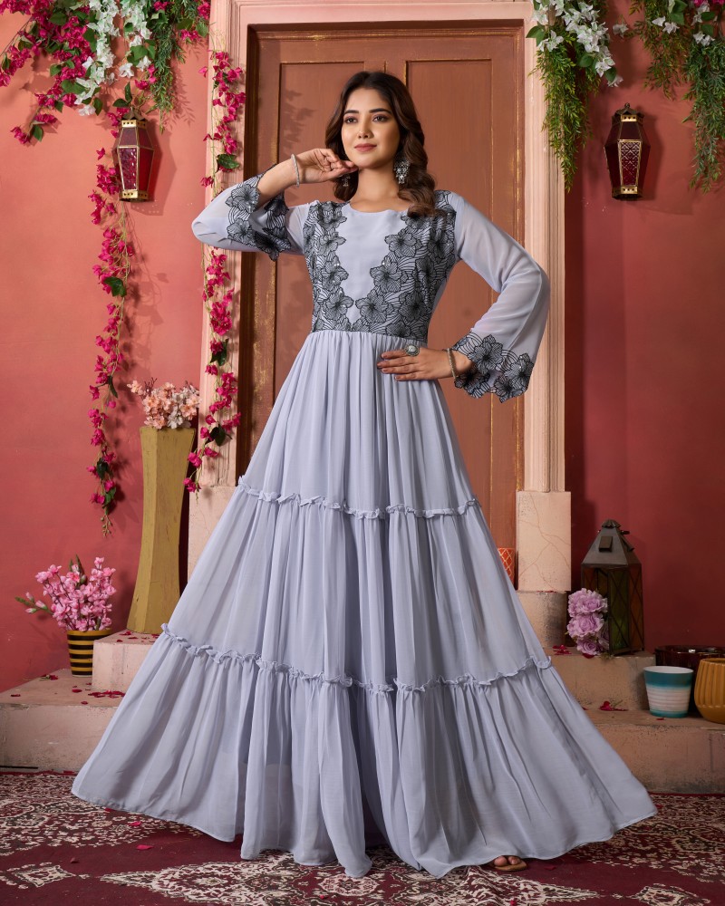 Flipkart fancy gown hotsell