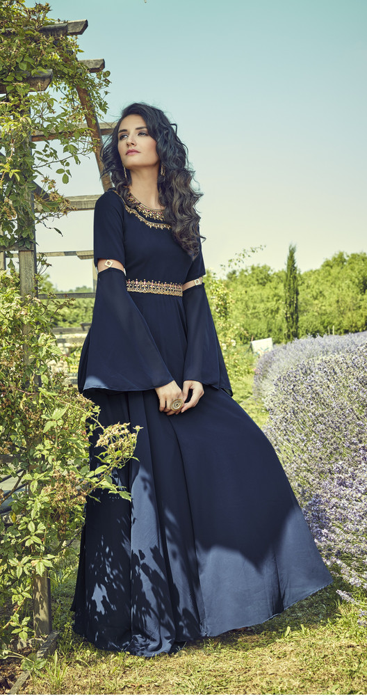 Gown stylish design new arrivals