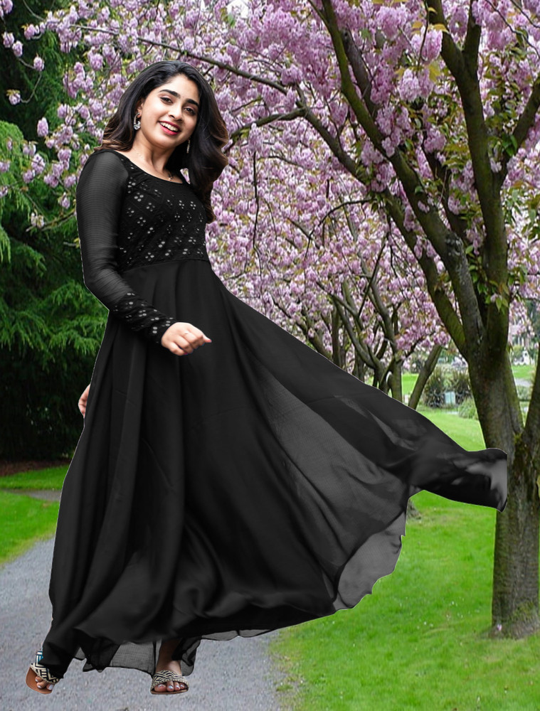 Flipkart online shopping clearance party wear gowns