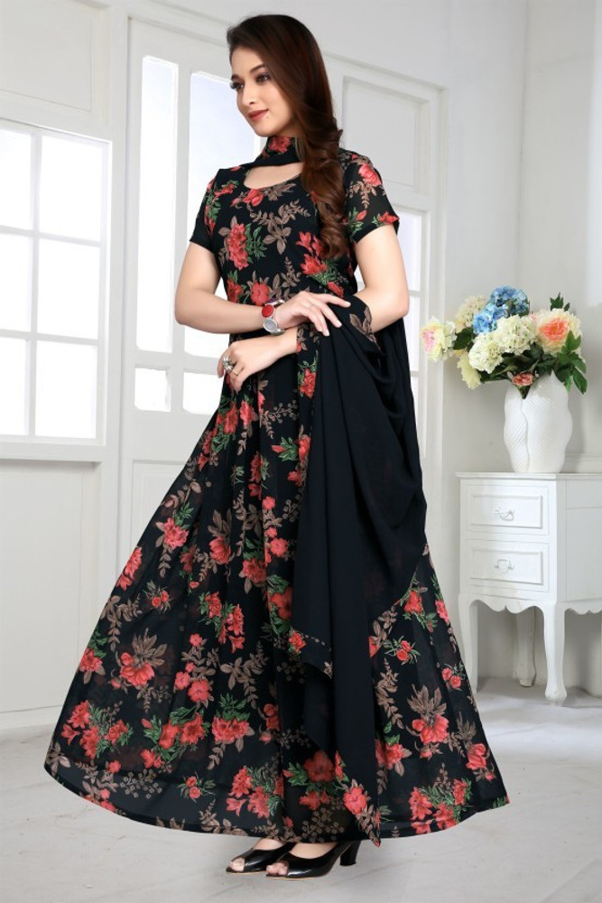 NK DESIGN Anarkali Gown Price in India Buy NK DESIGN Anarkali Gown online at Flipkart