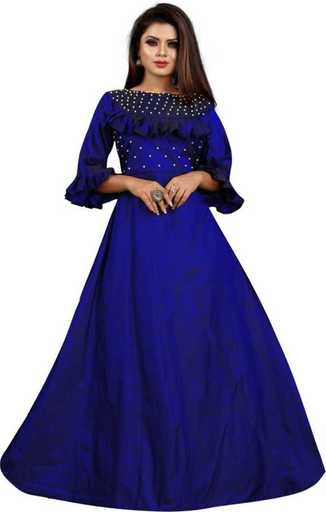 Long gown dress on sale flipkart