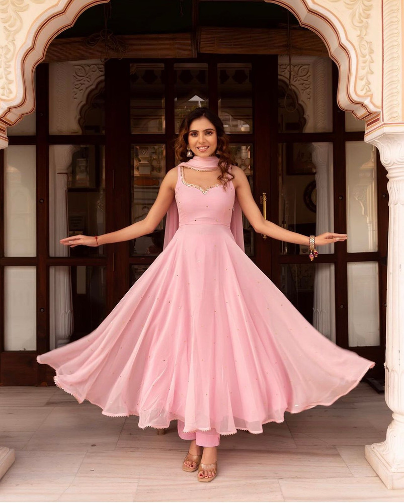 Anarkali gown flipkart on sale