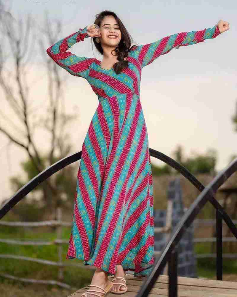 The diwa Anarkali Gown Price in India - Buy The diwa Anarkali Gown