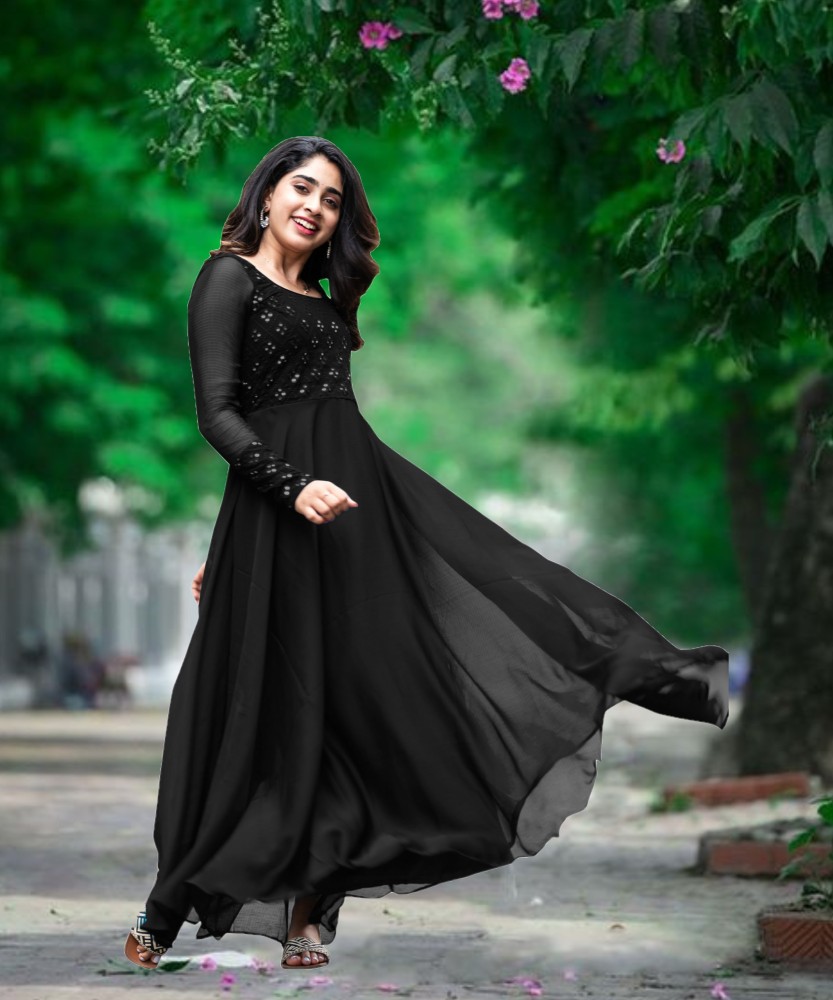 Long anarkali sale suit flipkart