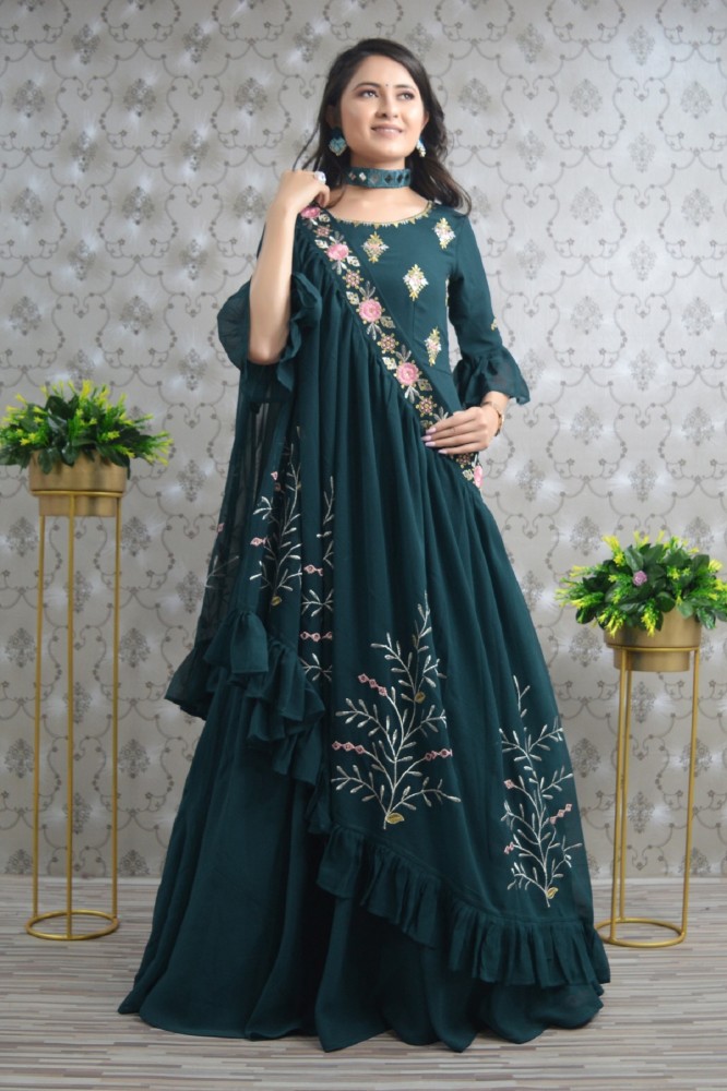 Flipkart gown best sale