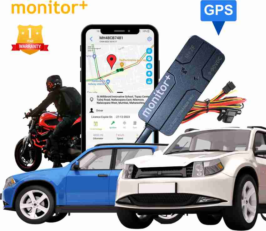 monitorplus Hidden GPS For Car Bike 24X7 Live Location Anti Theft Engine Lock App SIM GPS Device Price in India Buy monitorplus Hidden GPS For Car Bike 24X7 Live Location Anti Theft Engine Lock