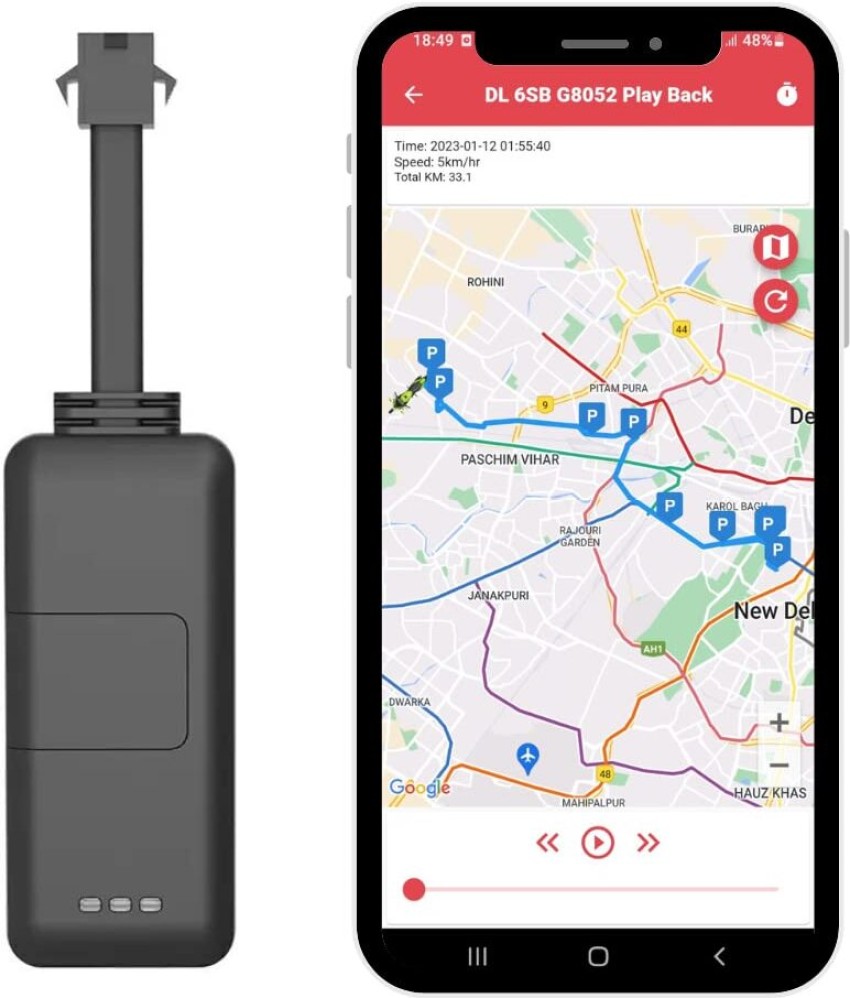 PRAYUDEV GPS Tracker for Car & Bike with 1 Year Free Software Subscription  GPS Device Price in India - Buy PRAYUDEV GPS Tracker for Car & Bike with 1  Year Free Software