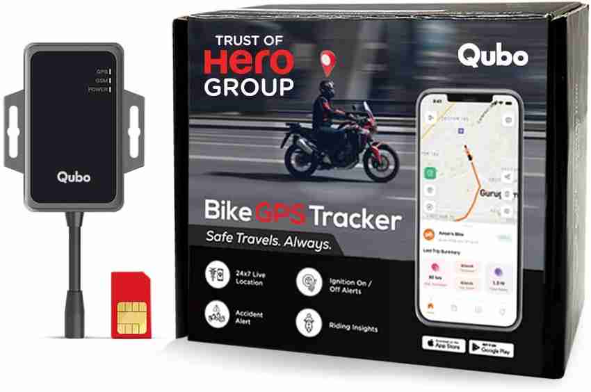 Qubo HTAB11NZ12 Bike AntiTheft Towing Accident Alert Installation