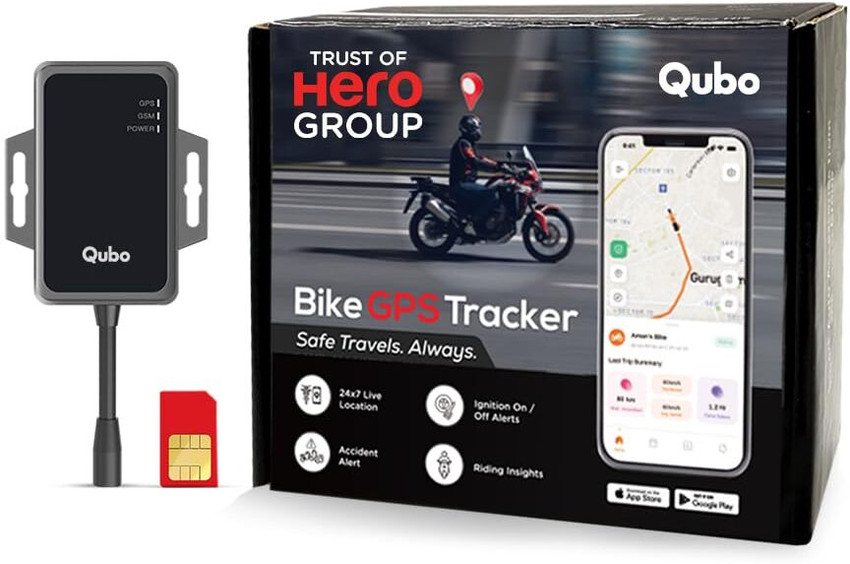 Qubo HTAB11NZ12 Bike AntiTheft Towing Accident Alert Installation