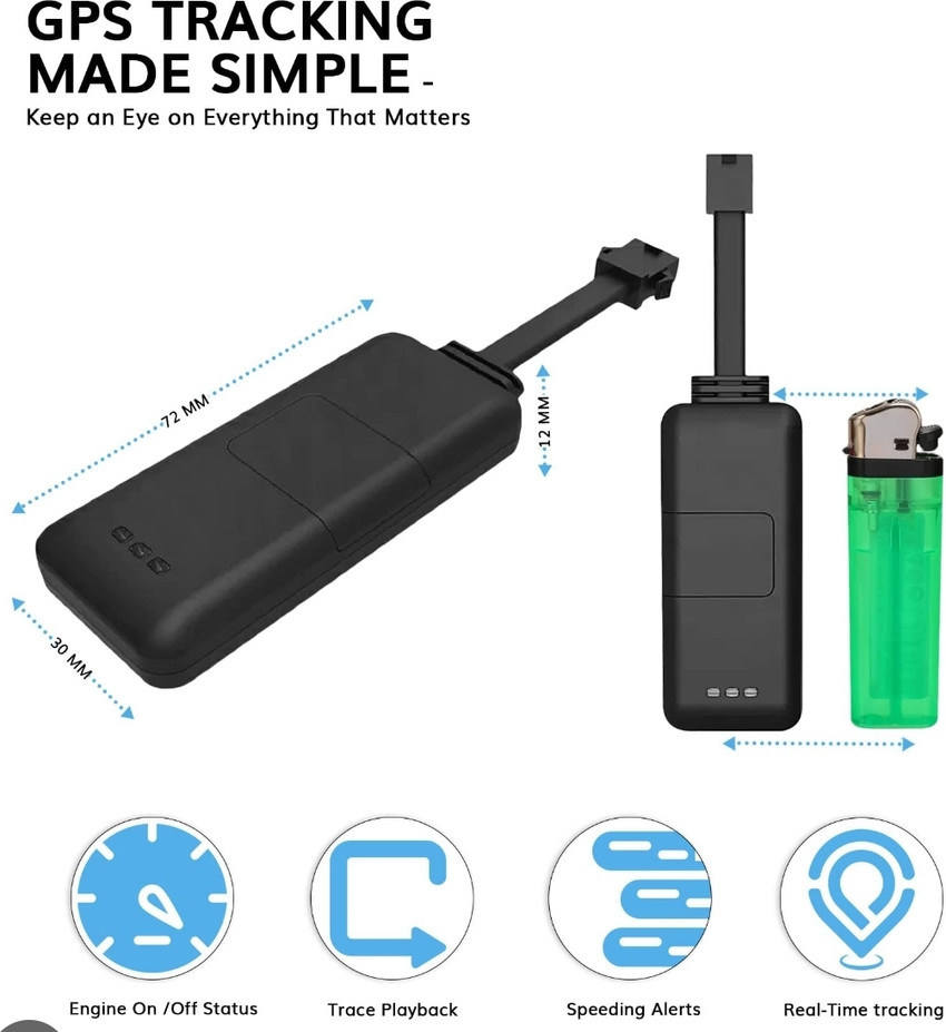 SKMTRACK Hidden Wired Gps tracker for all vehicles Bike car heavy