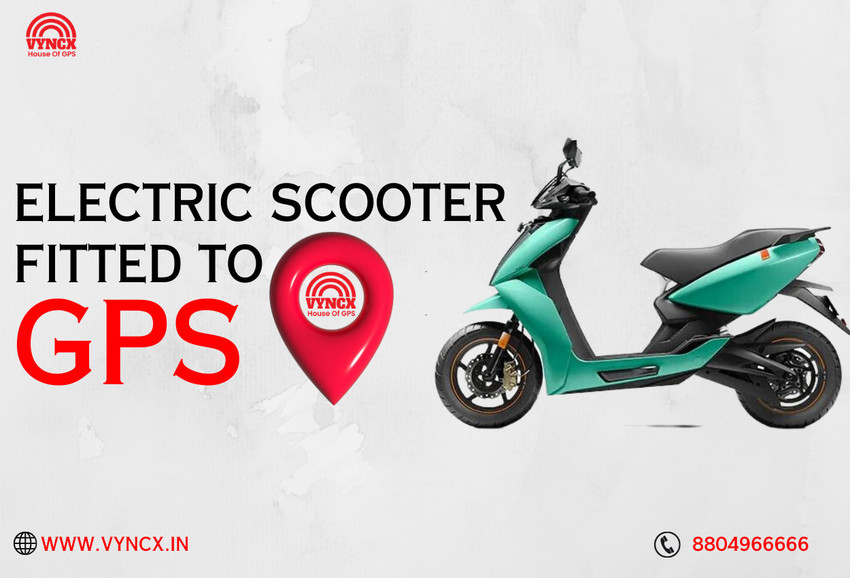 Vyncx Electric Scooter Bike Car conduct the live location on all