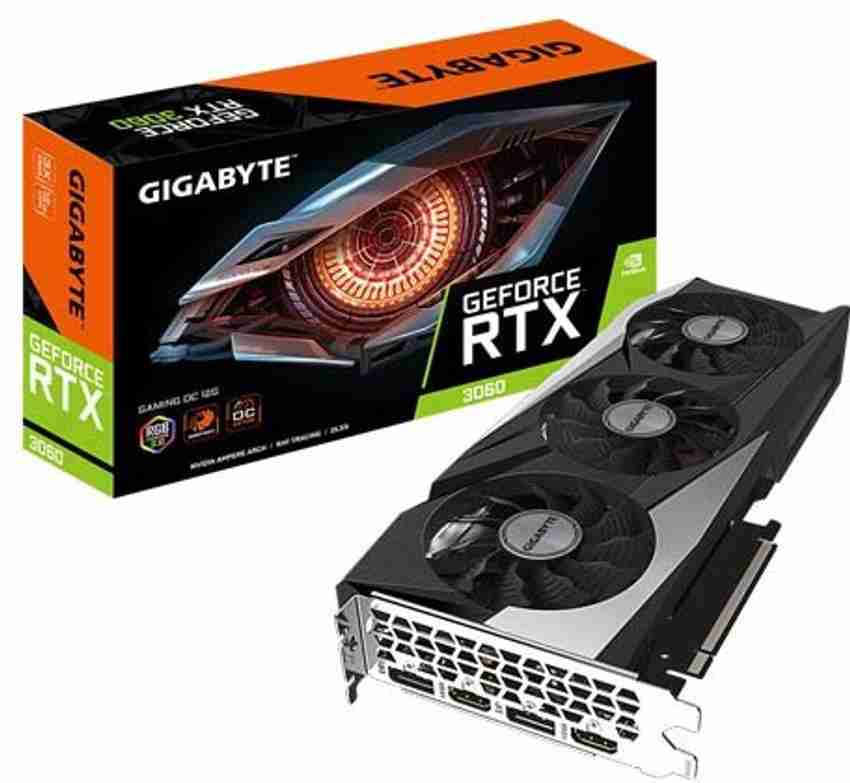 nVIDIA RTX 3060 Gaming OC 12GB LHR Graphics Card (rev. 2.0) GV 
