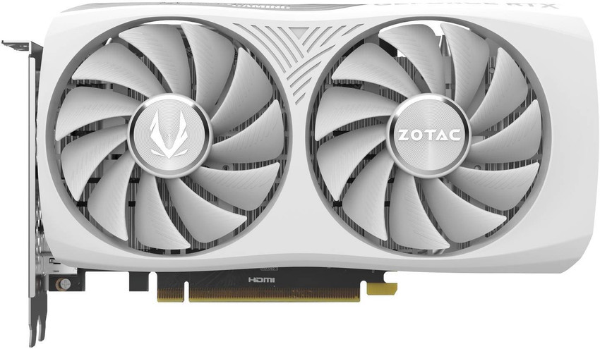 ZOTAC NVIDIA GEFORCE RTX 4060 TWIN EDGE OC White Edition 8 GB GDDR6  Graphics Card - ZOTAC : Flipkart.com