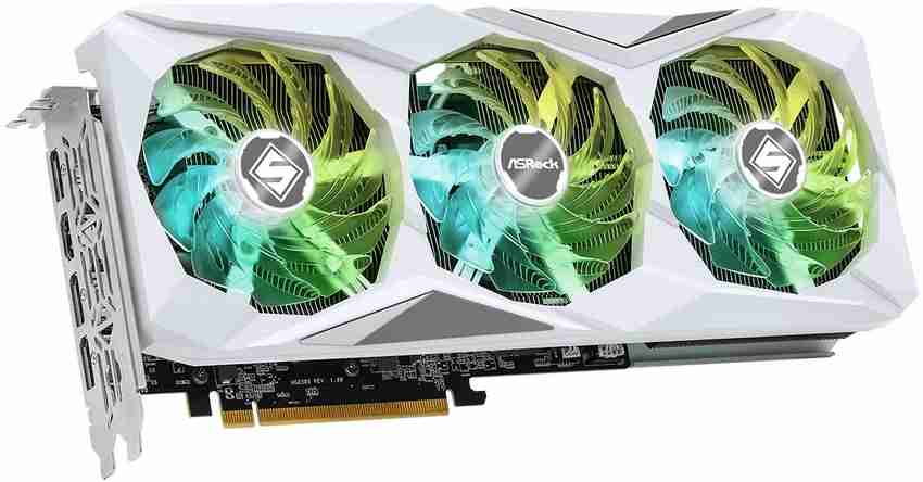 ASRock RX 7600 XT GDDR6 16 GB AMD Radeon Chipset 128 bit 2810 MHz