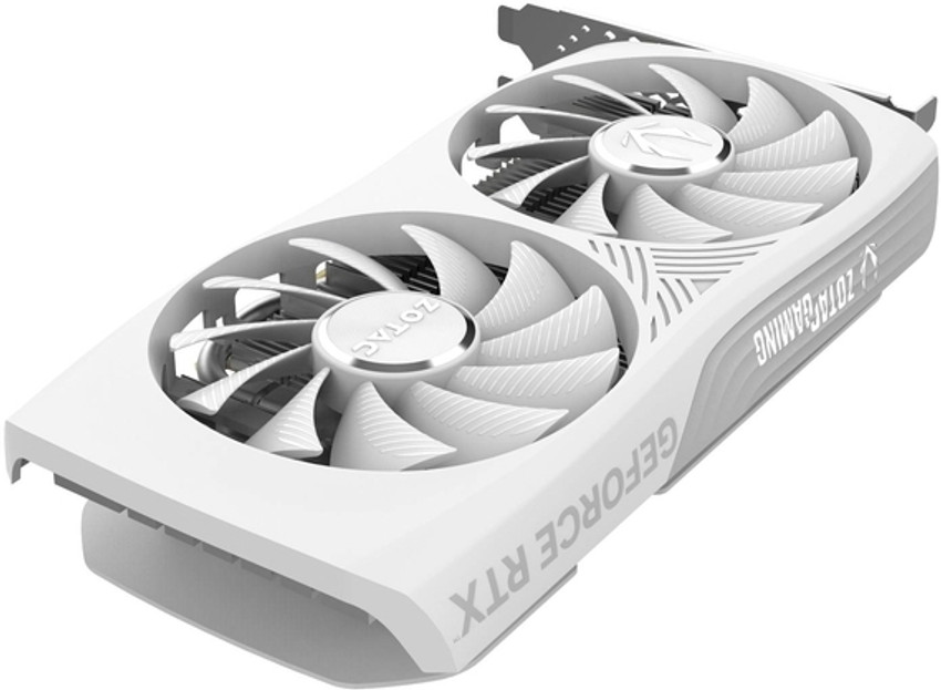 ZOTAC NVIDIA GEFORCE RTX 4060 TWIN EDGE OC White Edition 8 GB GDDR6  Graphics Card - ZOTAC : Flipkart.com