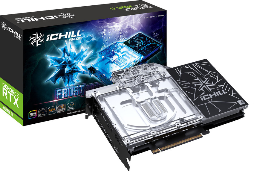 Inno3D NVIDIA GEFORCE RTX 3090 TI 24GB ICHILL FROSTBITE 24 GB