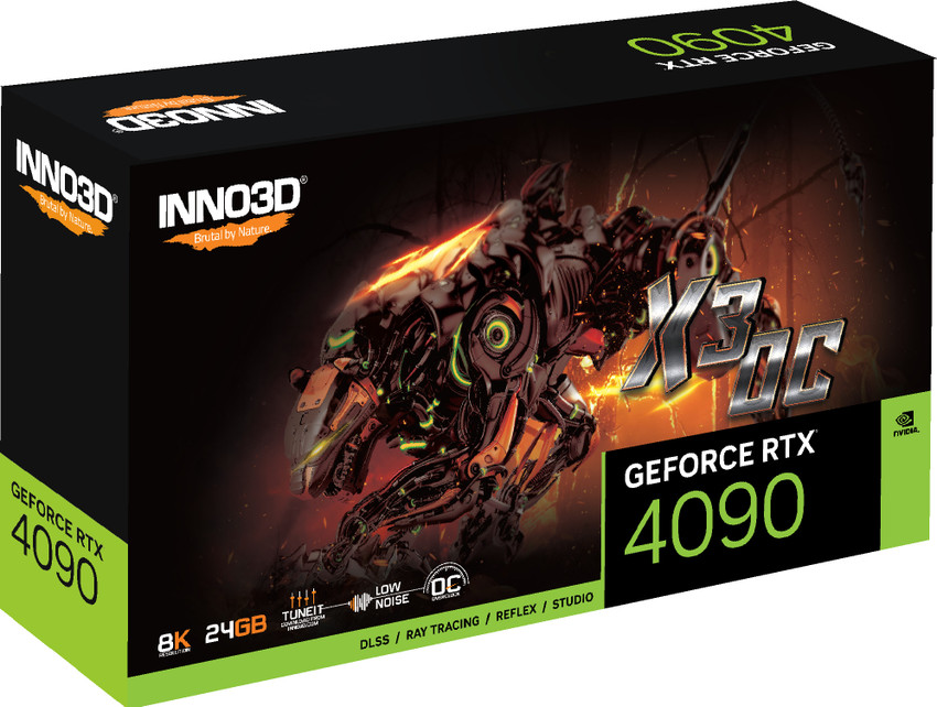Inno3D NVIDIA GEFORCE RTX 4090 X3 OC 24 GB GDDR6X Graphics Card 