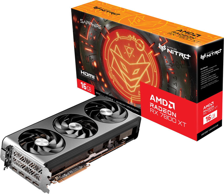 会員様限定 お買い得商品 Sapphire AMD 16GB XT 7800 RX Radeon グラフィックボード・グラボ・ビデオカード
