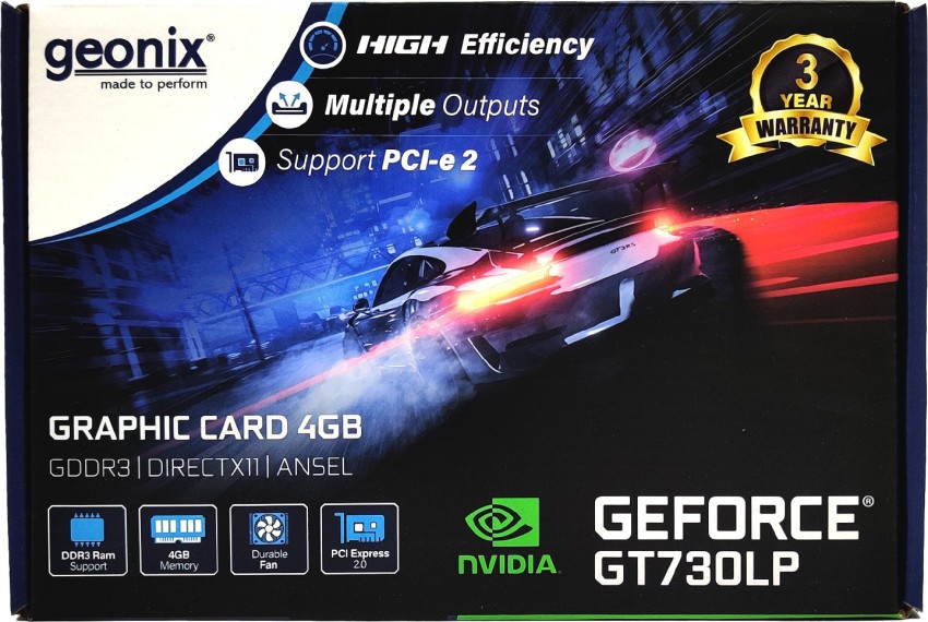 Zebronics ZEB-GT730 4GD3 - Graphics Card