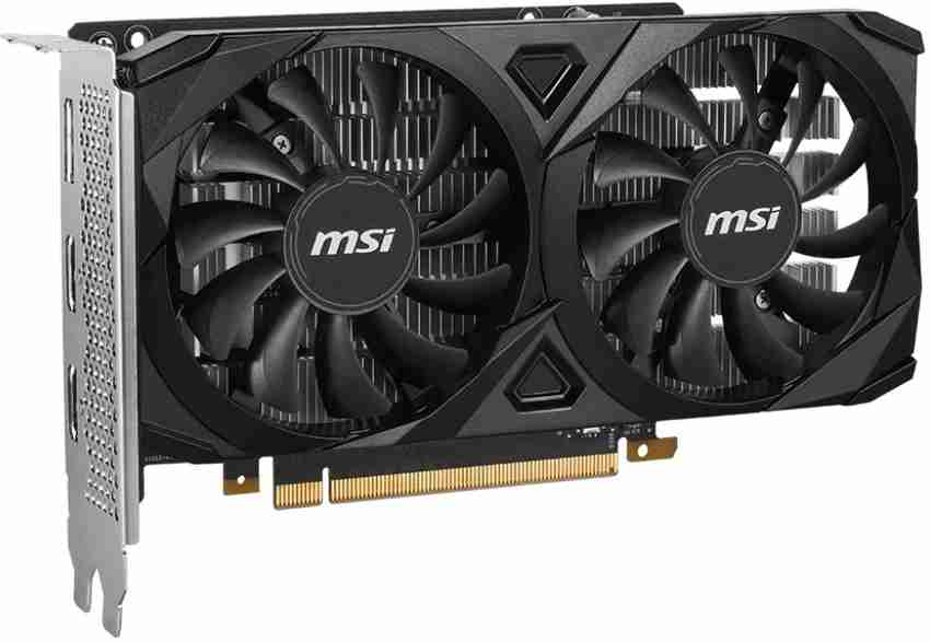 MSI NVIDIA GeForce RTX 3050 VENTUS 2X 6G OC 6 GB GDDR6 Graphics 