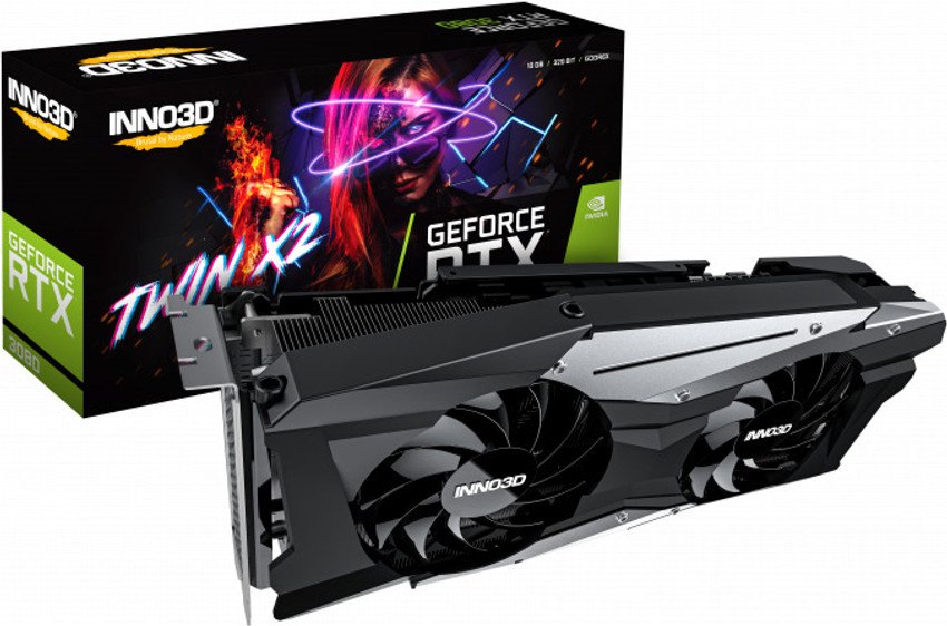 Inno3D GEFORCE RTX 3080 TWIN X2 OC LHR 10GB GDDR6X 10 GB NVIDIA  