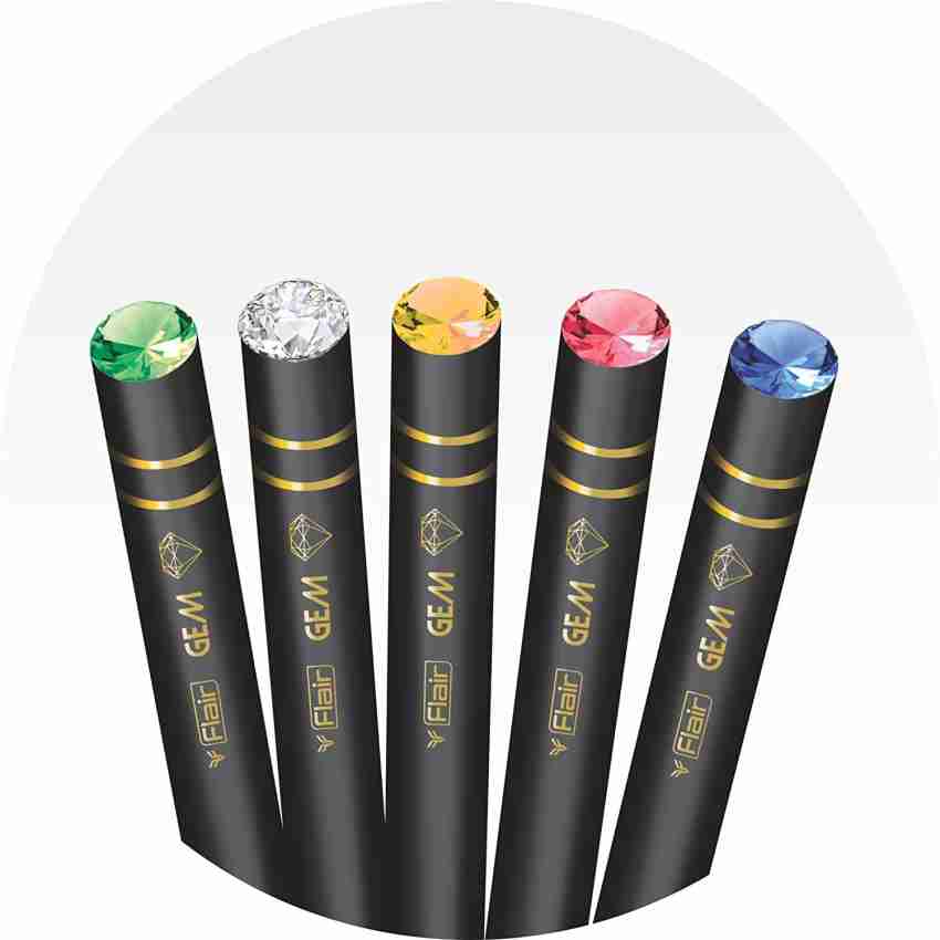 FLAIR Creative Series Gem 2B Extra Dark Graphite Pencil, Black Matte  Finish Graphite Pencil Price in India - Buy FLAIR Creative Series Gem 2B  Extra Dark Graphite Pencil