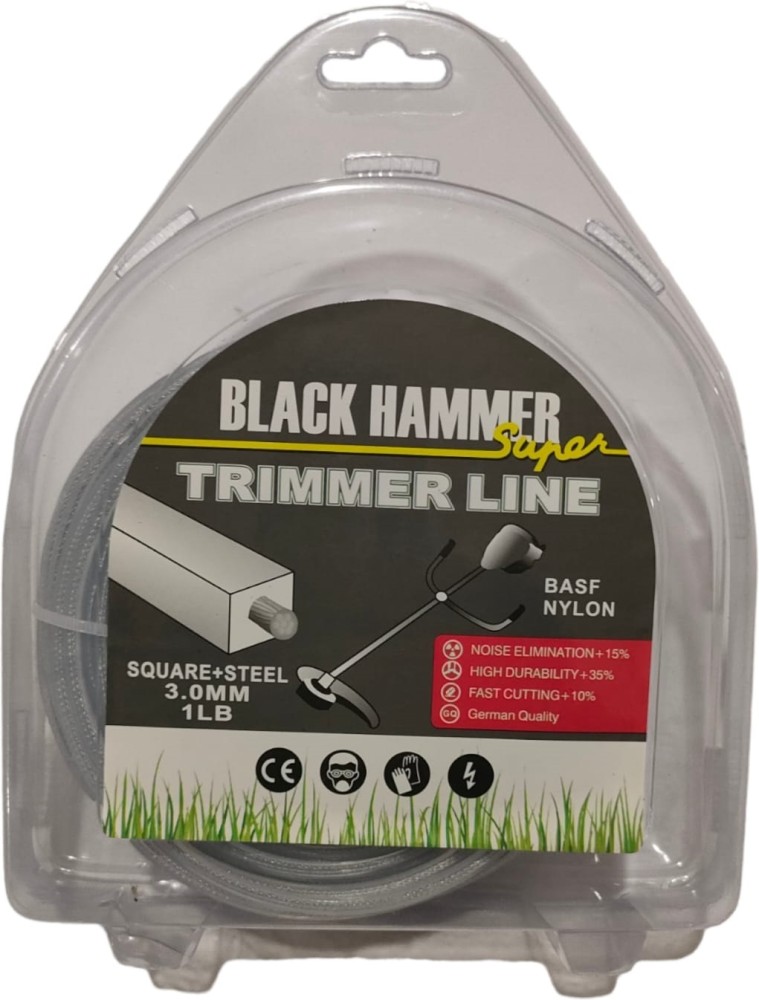 ever strong Finest Stainless Steel Trimmer LINE 3MM 1Lb Square for