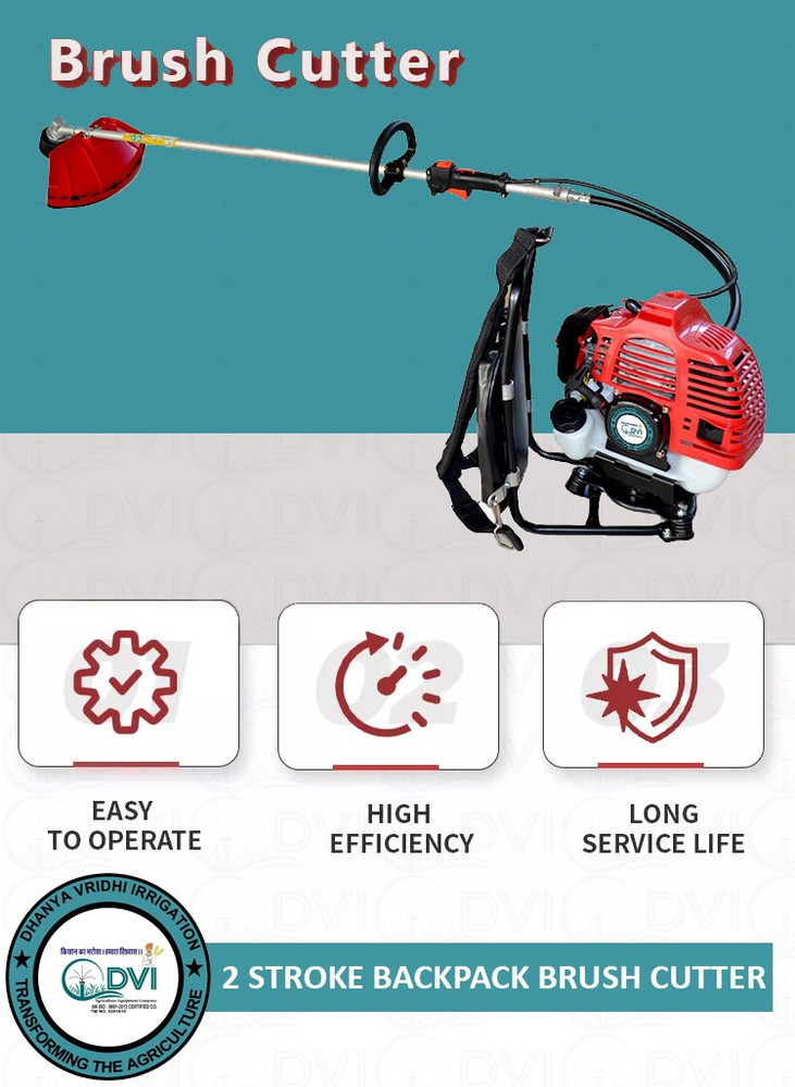 DVI 2 Stroke backpack Brush Cutter Trimmer used for agriculture